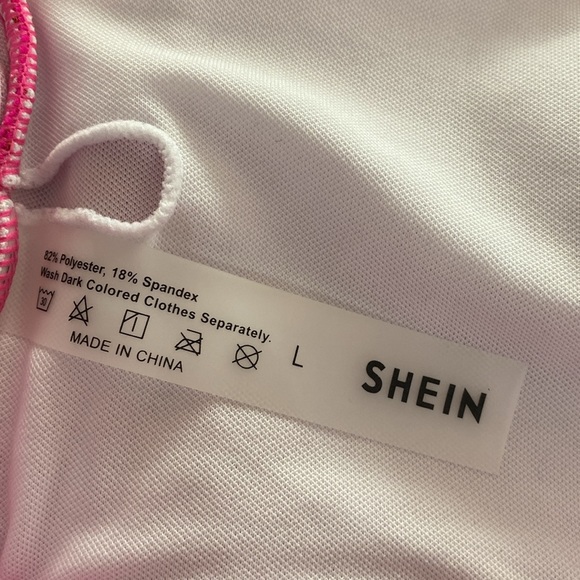 Shein hot pink bikini top - Size Large - NWNT with bag - Picture 4 of 10